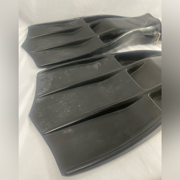 Aqua Lung Rocket Fins US Divers Navy SEAL Military Black Swim Fins UDT ONE SIZE - Picture 4 of 10